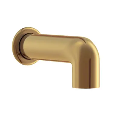Budget Gerber D606558BB Parma 6 1/2" Wall Mount Tub Spout without Diverter - Brushed Bronze