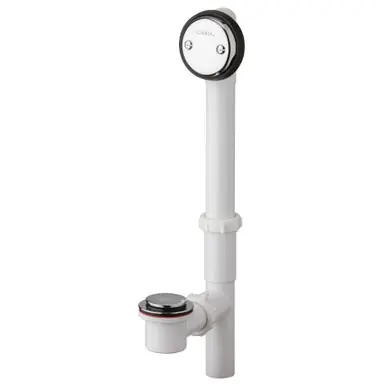 Viral Gerber G0041540 Classics PVC Auto Trip Drain for Standard Tub - Chrome