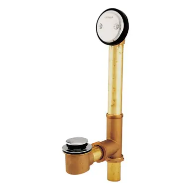 Seasonal Sale Gerber G0041840 Classics Auto Trip Fit-all Drain for Standard Tub - Chrome