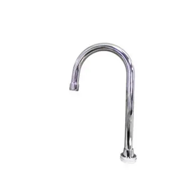 Top Rated Gerber G0098253 Commercial Brass Kitchen Gooseneck Spout Subassembly w/ Aerator - Chrome