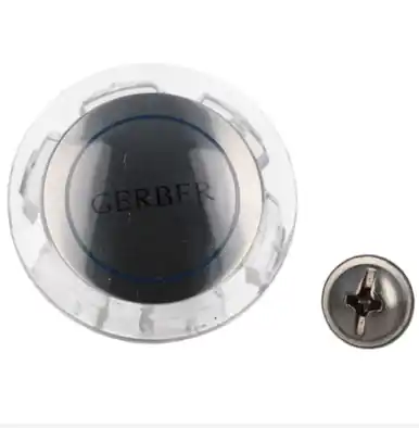 Warranty Included Gerber GA603475C Handle Cap Assembly for 2H Lavatory and Kitchen Faucet - Cold
