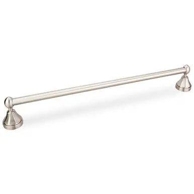 Today Only Hardware Resources BHE3-04SN-R Newbury 24 Inch Towel Bar - Satin Nickel