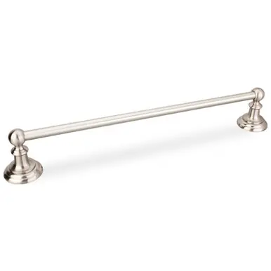 Budget Hardware Resources BHE5-04SN-R Fairview 24 Inch Towel Bar - Satin Nickel