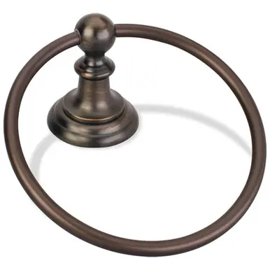 Time-Limited Hardware Resources BHE5-06DBAC-R Fairview Towel Ring - Brushed Oil Rubbed Bronze
