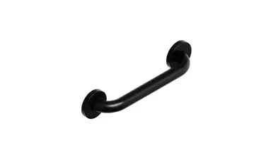 Exclusive Offer Healthcraft GB-12-BLK Easy Mount 1.25-in x 12-in Knurled Grab Bar - Matte Black