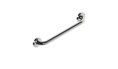 Healthcraft GB-18-CP Easy Mount 1.25-in x 18-in Chrome Grab Bar Money Back Guarantee