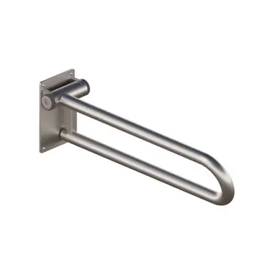 Special Offer Healthcraft P.T.Rail™, 28" Length Offset Safety Rail for Right Side - Brushed Stainless