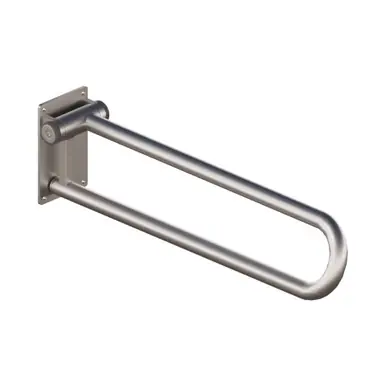 Don’t Miss Out Healthcraft P.T.Rail™, 32" Length Offset Safety Rail for Left Side - Brushed Stainless