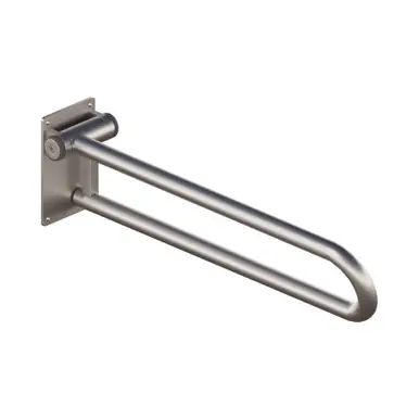 Discount Healthcraft P.T.Rail™, 32" Length Offset Safety Rail for Right Side - Brushed Stainless