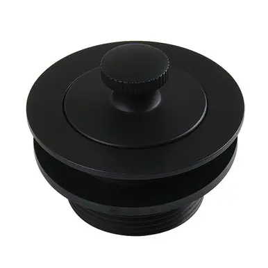 Kingston Brass 1-1/2-Inch Brass Lift & Lock Bathtub Drain, Matte Black - DLT2080 Instant Buy