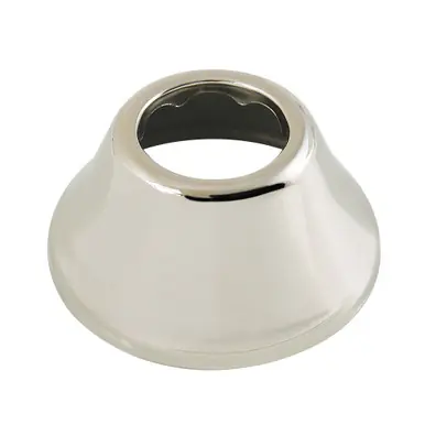 Weekend Sale Kingston Brass 1-1/4" ID x 3" OD Bell Flange, Polished Nickel - FLBELL11436