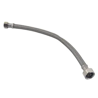 Special Offer Kingston Brass 12-Inch Supply Line for Widespread Faucet KS1161NL - Part #14, Stainless Steel - KSSL1161