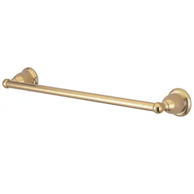 While Supplies Last Kingston Brass BA1752PB Heritage 18" Towel Bar, Polished Brass