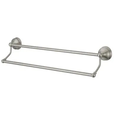 While Supplies Last Kingston Brass BA116318SN Vintage 18" Dual Towel Bar, Brushed Nickel