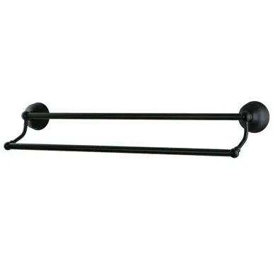 Brand New Kingston Brass BA1163ORB Vintage 24" Dual Towel Bar, Oil Rubbed Bronze