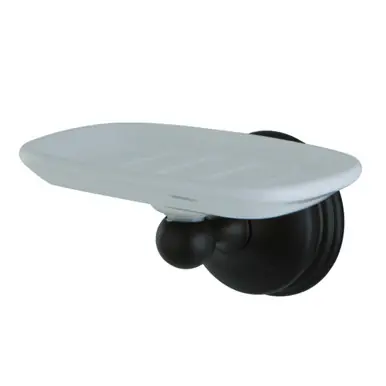 Secure Checkout Kingston Brass BA1165ORB Vintage Wall-Mount Soap Dish, Oil Rubbed Bronze