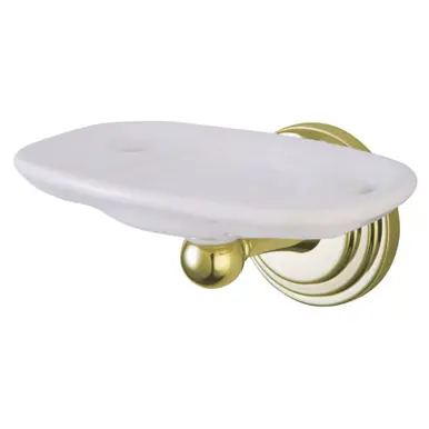 Kingston Brass BA2716PB Milano Toothbrush with Tumbler Holders, Polished Brass Cheap