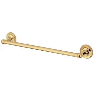 Kingston Brass BA312PB Classic 18-Inch Towel Bar, Polished Brass Grab Now