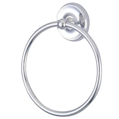 Kingston Brass BA314C Classic Towel Ring, Polished Chrome Top Pick
