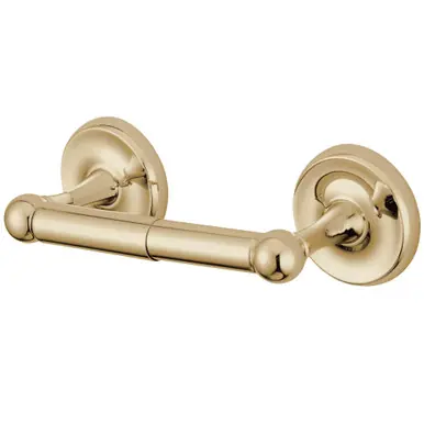 Top Pick Kingston Brass BA318PB Classic Toilet Paper Holder, Polished Brass