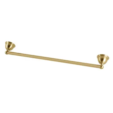 While Supplies Last Kingston Brass BA3961BB Restoration 24" Towel Bar, Brushed Brass