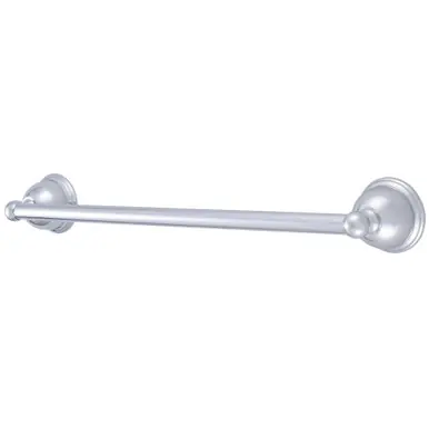 Fast Shipping Kingston Brass BA3962C Restoration 18" Towel Bar, Polished Chrome