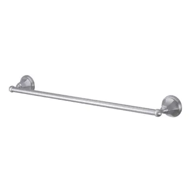 Secure Checkout Kingston Brass BA4811SN Metropolitan 24" Towel Bar, Brushed Nickel