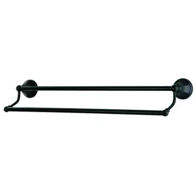 Kingston Brass BA4813ORB Metropolitan 24-Inch Dual Towel Bar, Oil Rubbed Bronze Instant Buy