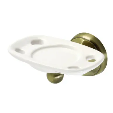 Bulk Order Kingston Brass BA4816AB Metropolitan Toothbrush and Tumbler Holder, Antique Brass