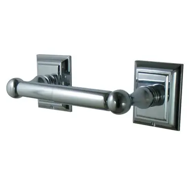 Direct From Manufacturer Kingston Brass BA6018C Millennium Toilet Paper Holder, Polished Chrome
