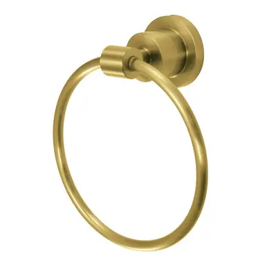 Kingston Brass BA8214BB Concord Towel Ring, Brushed Brass Flash Sale