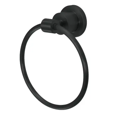Limited Edition Kingston Brass BA8214MB Concord Towel Ring, Matte Black