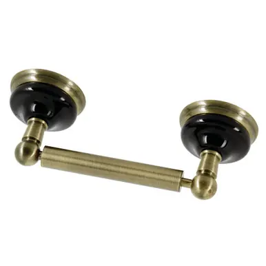 Brand New Kingston Brass BA9118AB Water Onyx Toilet Paper Holder, Antique Brass