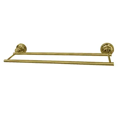 Kingston Brass BAH821318PB Concord 18 Inch Double Towel Bar, Polished Brass Holiday Sale