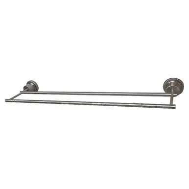 Kingston Brass BAH821318SN Concord 18 Inch Double Towel Bar, Brushed Nickel Must Have