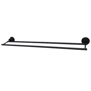 Direct From Manufacturer Kingston Brass BAH821330MB Concord 30-Inch Double Towel Bar, Matte Black
