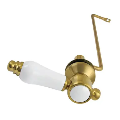 Sale Kingston Brass Bel-Air Side Mount Toilet Tank Lever, Brushed Brass - KTBPLS7
