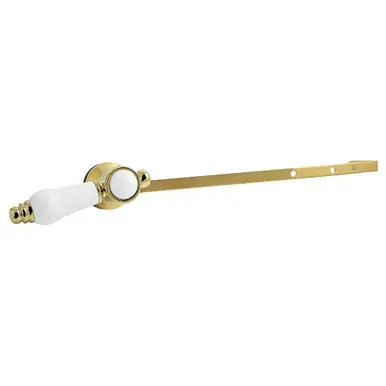 Fresh Stock Kingston Brass Bel-Air Universal Front or Side Mount Toilet Tank Lever, Polished Brass - KTBPLD2