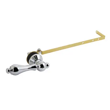 Crafted Kingston Brass Bel-Air Universal Front or Side Mount Toilet Tank Lever, Polished Chrome - KTALD31