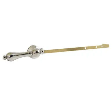 Fan Favorite Kingston Brass Bel-Air Universal Front or Side Mount Toilet Tank Lever, Polished Nickel - KTALD36