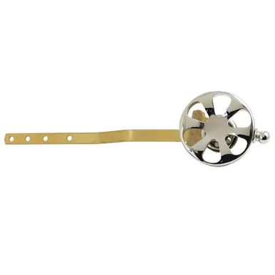 Budget Kingston Brass Belknap Front Mount Toilet Tank Lever, Polished Nickel - KTRX6