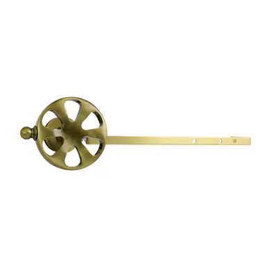 Super Sale Kingston Brass Belknap Universal Front or Side Mount Toilet Tank Lever, Antique Brass - KTRXD3