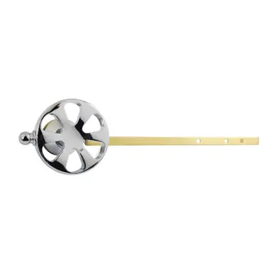 Sale Kingston Brass Belknap Universal Front or Side Mount Toilet Tank Lever, Polished Chrome - KTRXD1