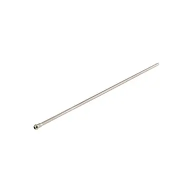 Special Offer Kingston Brass CB38206 20 in. Bullnose Bathroom Supply Line, Polished Nickel