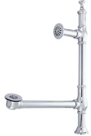 Don’t Miss Out Kingston Brass CC3091 Vintage Pop-Up Tub Waste and Overflow, Polished Chrome