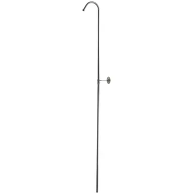 Kingston Brass CC3168 Vintage Riser - Convert to Shower (without Spout and Shower Head), Brushed Nickel Worldwide Shipping