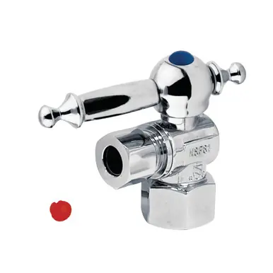 Special Offer Kingston Brass CC43101TL 1/2" IPS X 3/8" OD Angle Stop Valve, Polished Chrome