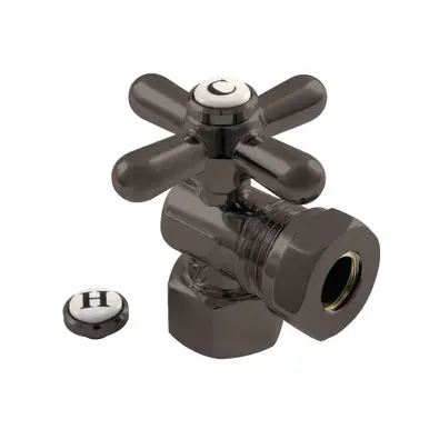 Don’t Miss Out Kingston Brass CC44105X 1/2" FIP X 1/2" or 7/16" Slip Joint Angle Stop Valve, Oil Rubbed Bronze
