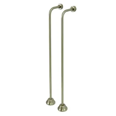 In Demand Kingston Brass CC468 Single Offset Bath Supply, Brushed Nickel
