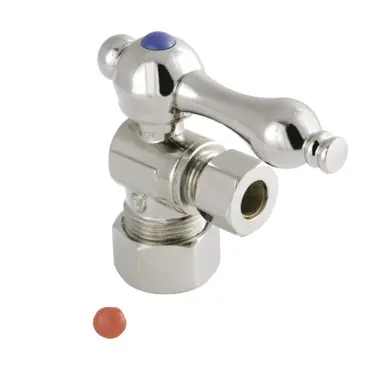 Exclusive Offer Kingston Brass CC53306 Quarter Turn Valve (5/8" X 3/8" OD Compression), Polished Nickel